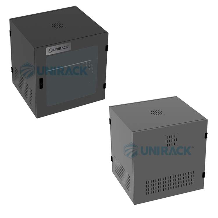 Tủ rack, tủ mạng 10U D500MK màu xám đen