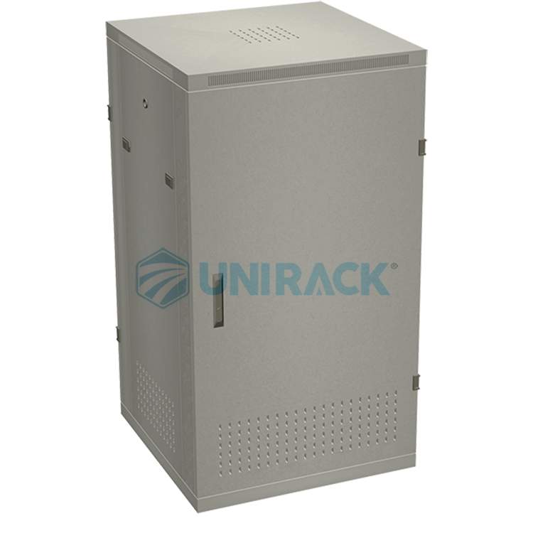 tủ mạng 20U sâu 600 màu trắng mặt sau