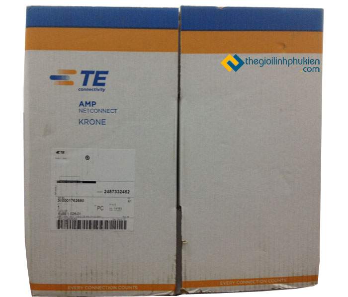Cáp mạng Cat5e UTP Krone TE, Dây mạng cat5e AMP Krone TE