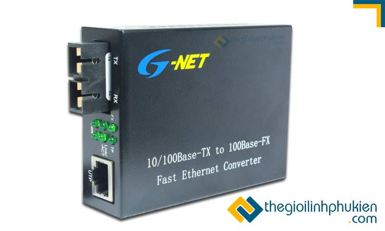 Converter 2 sợi quang tốc độ 10/100