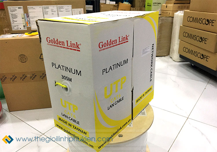 Cáp mạng Golden Link Cat6 UTP