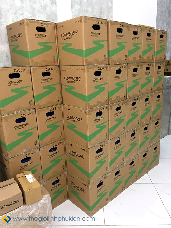 Thùng dây cáp mạng COMMSCOPE AMP Cat6