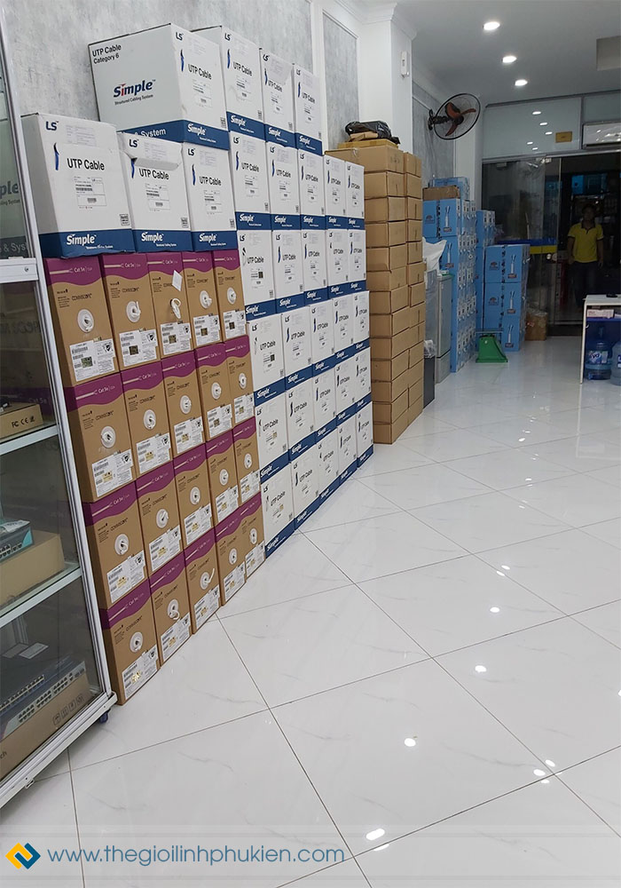 Cáp mạng chính hãng luôn có sẵn tại Hợp Nhất