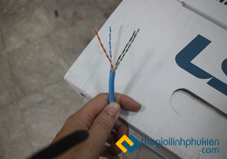 Dây cáp mạng LS Cat6 UTP chính hãng