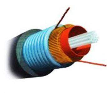 Cáp quang AMP ourdor Multimode 50/125µm, Armored