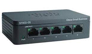 Cisco SF90D-05 5-Port 10/100 Desktop Switch