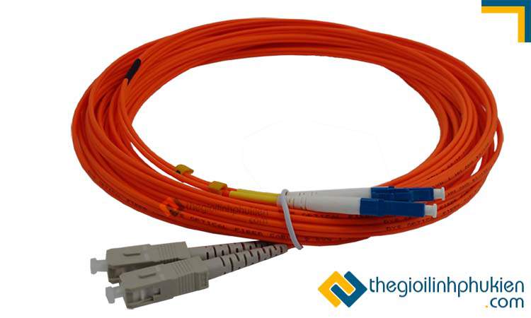 Hình ảnh: Dây nhảy quang multimode LC-SC