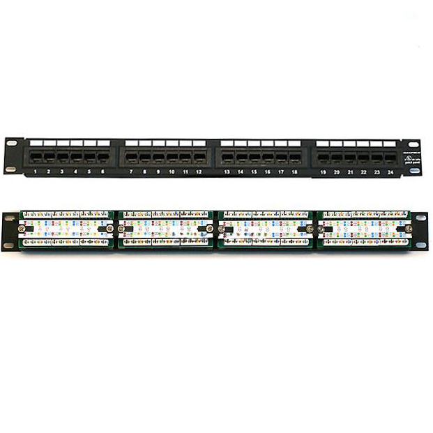 PATCH PANEL 24 PORT, PATCH PANEL 24 PORT CAT5, PATCH PANEL 24 PORT DÙNG CHO CAT5
