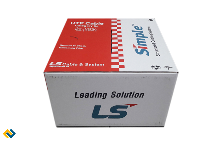 Thùng dây cáp mạng Cat5e hãng LS