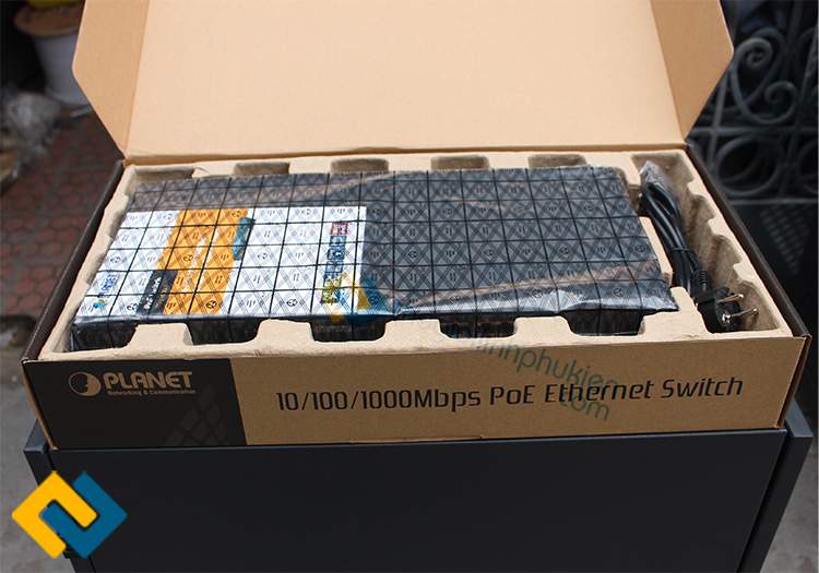 Mở hộp Switch Planet GSW-1600HP chính hãng