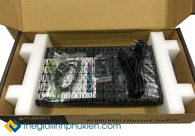 Mở hộp Switch Planet MGSW-24160F