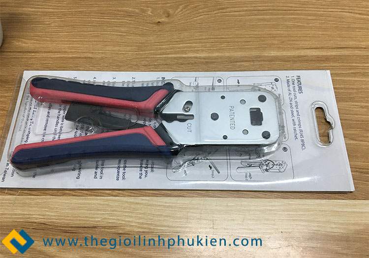 Mở hộp kìm mạng LS CAT5E chính hãng