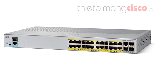 Switch cisco Catalyst 2960L WS-C2960L-24TS-AP